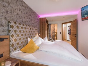Departamento, 2 habitaciones, Terraza (Torspitz) | Ropa de cama hipoalergénica y edredón