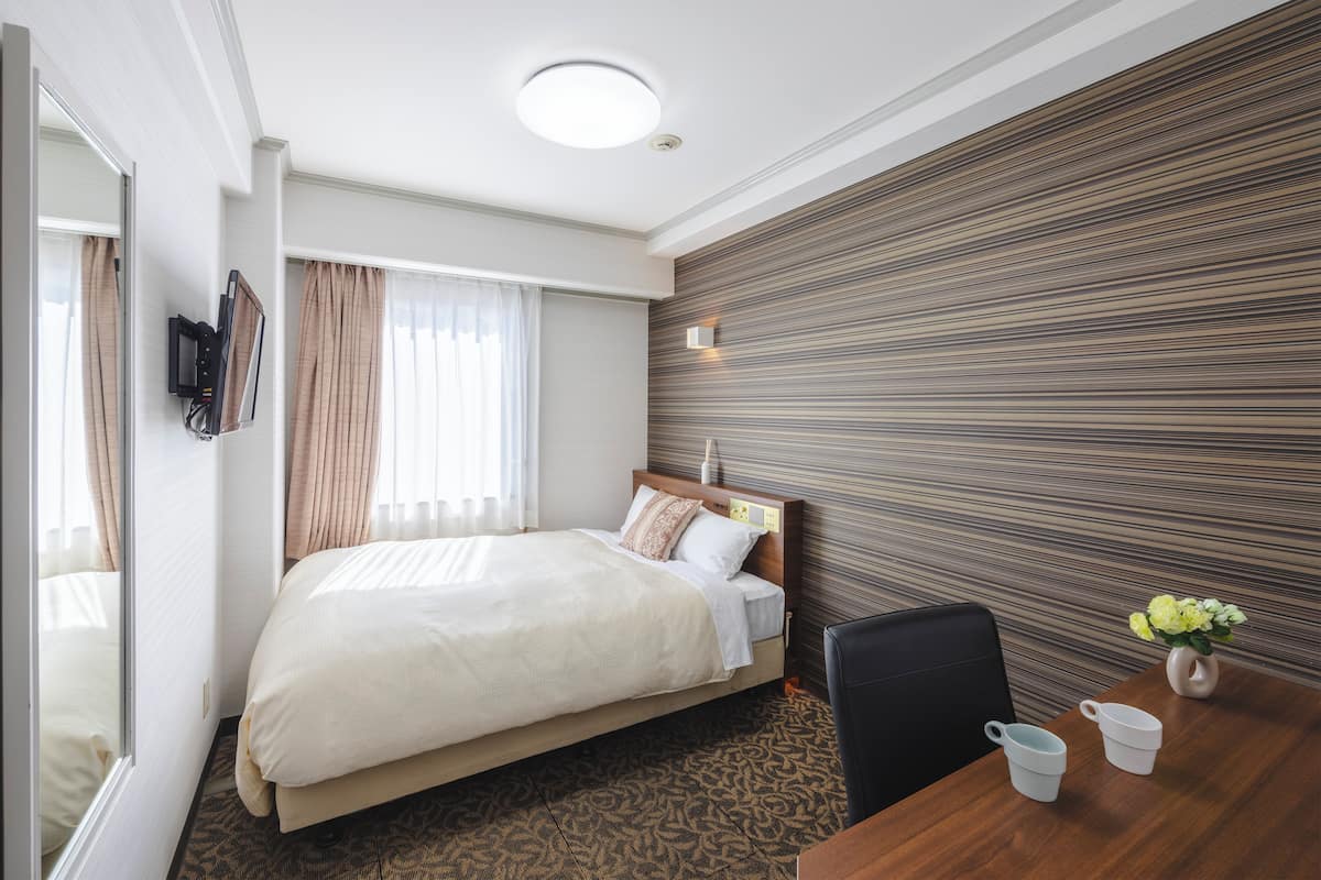 Relax Double Room, Non Smoking | Down duvets, desk, laptop workspace, blackout curtains