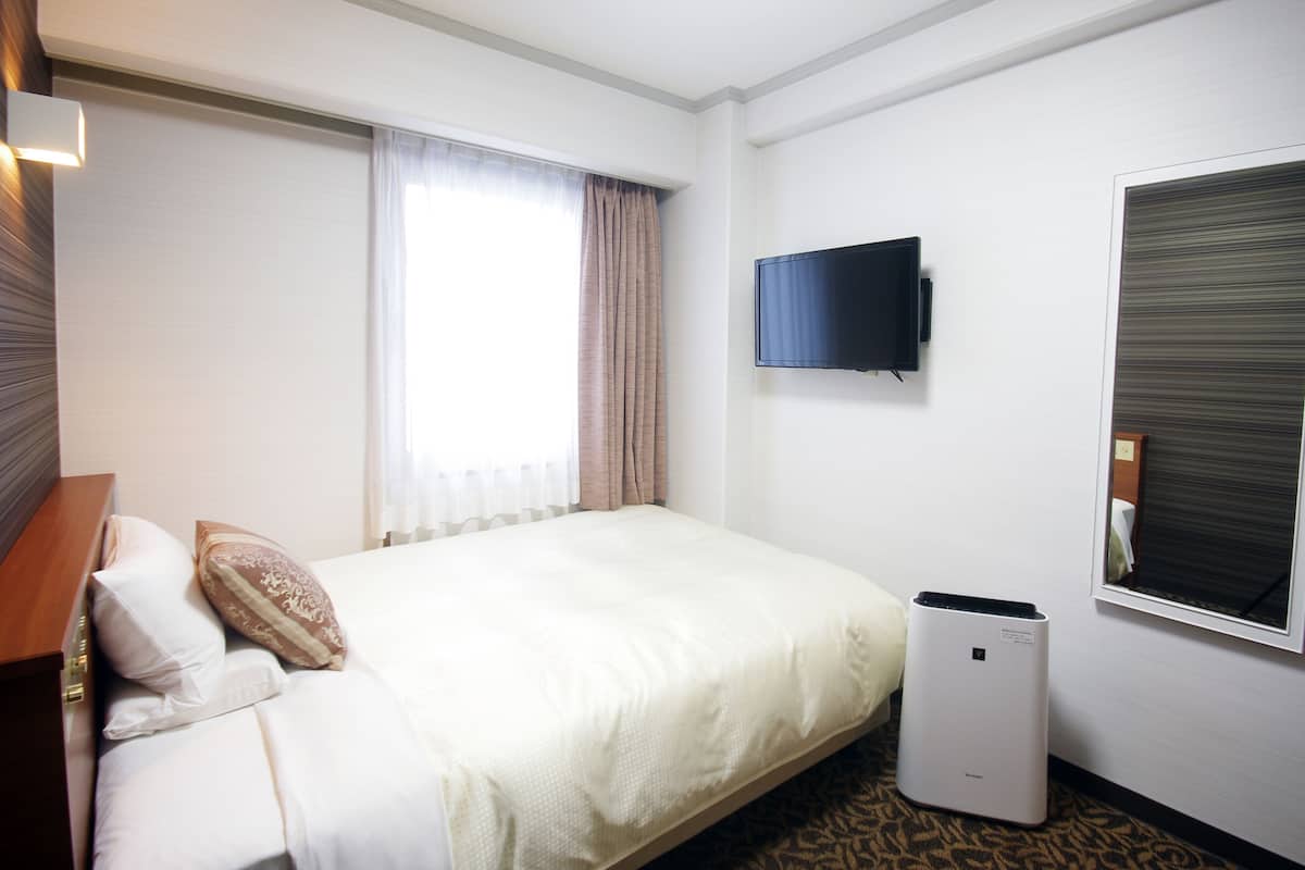 Relax Double Room, Non Smoking | Down comforters, desk, laptop workspace, blackout drapes