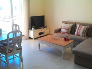 Standard Apartment, 3 Bedrooms | Living room | LCD TV - The Dunes Golf & Spa Resort (Port El Kantaoui)