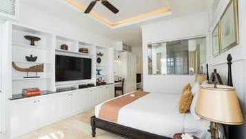 Minibar, in-room safe, desk, blackout curtains