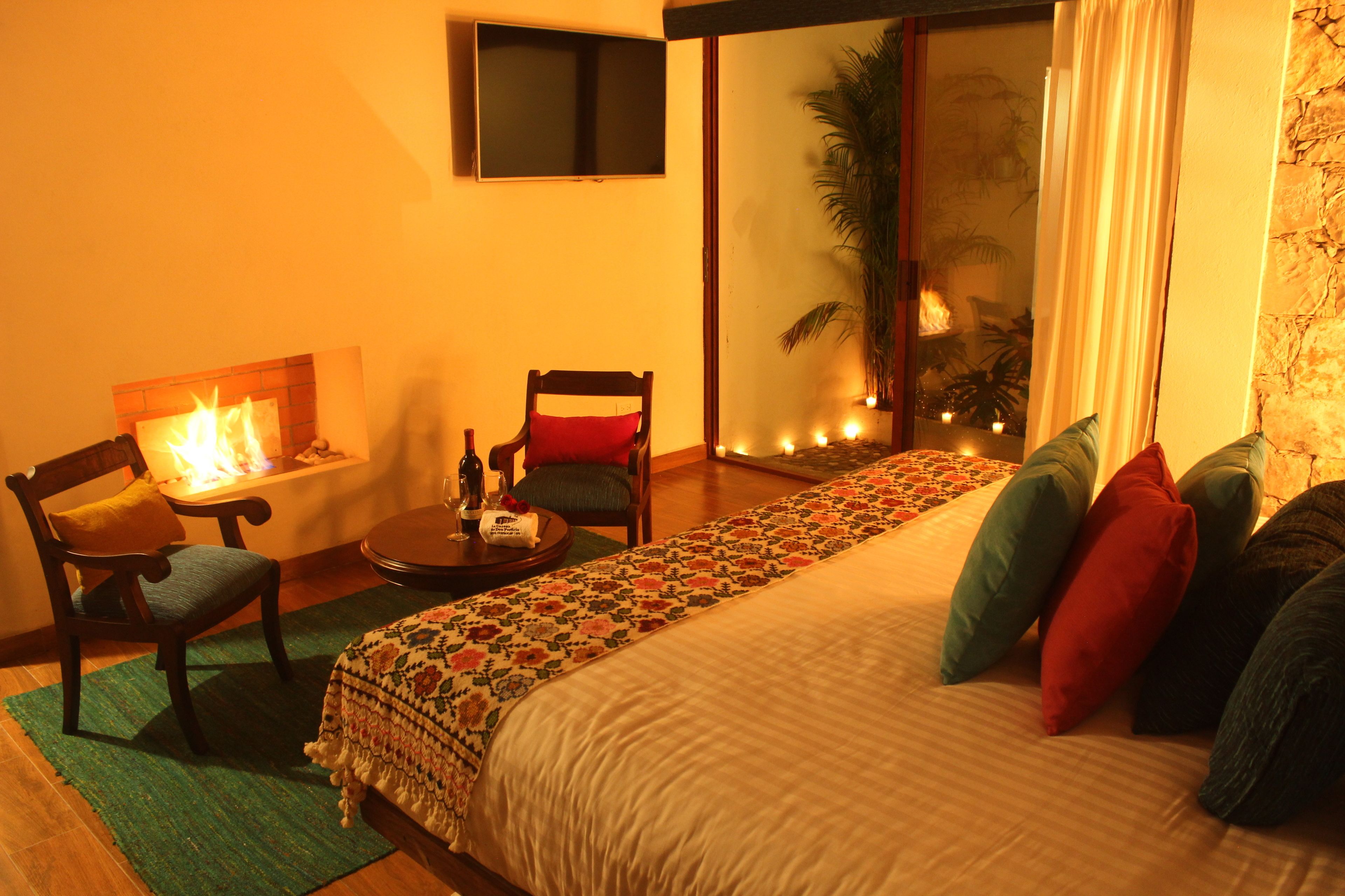 lover suite deluxe | individually decorated, individually furnished, blackout curtains