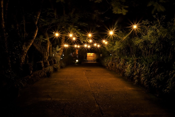 Entrada de la propiedad