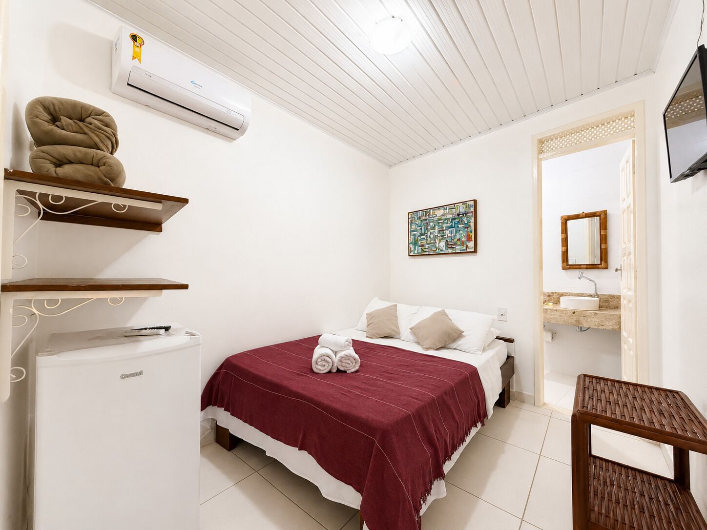 Habitación estándar doble | Minibar, wifi gratis, ropa de cama