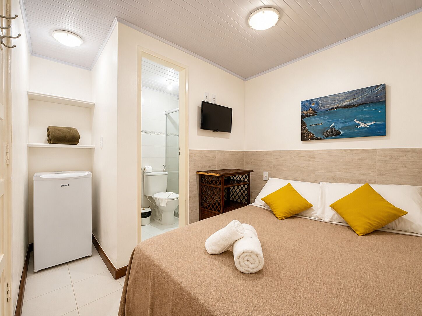 Habitación individual económica | Minibar, wifi gratis, ropa de cama
