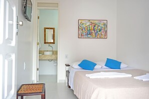 Standaard tweepersoonskamer | Een minibar, gratis wifi, beddengoed