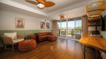 Apartamento luxo | Área de estar | TV LCD