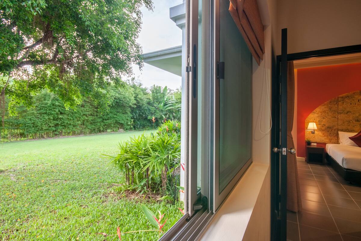 junior suite, 1 king bed (garden wing) | view from room