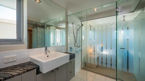 Two Bedroom Apartment | Bathroom | Designer toiletries, hair dryer, towels - South Central (South Brisbane)