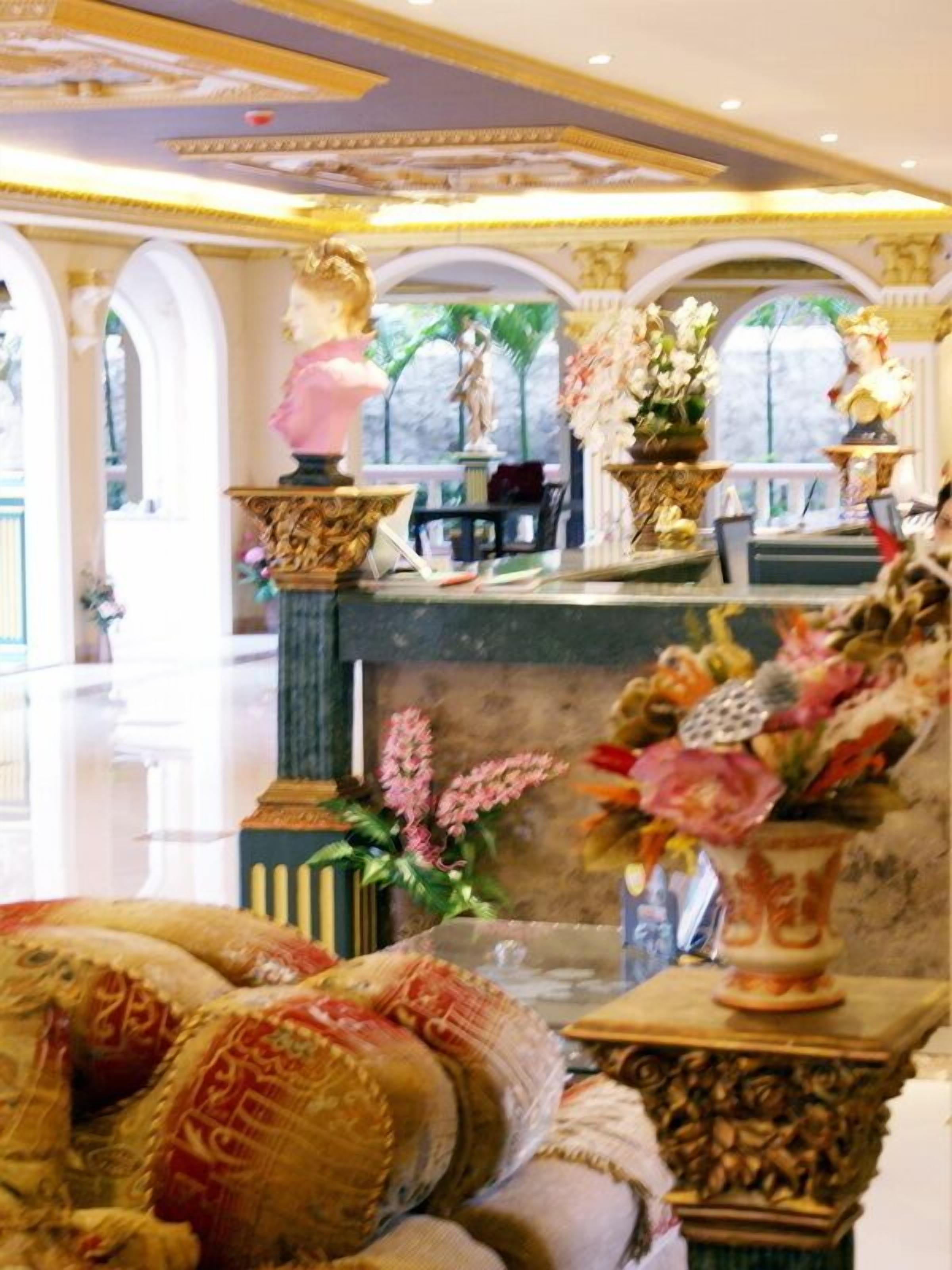 Sala de estar en el lobby