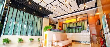 Sala de estar en el lobby