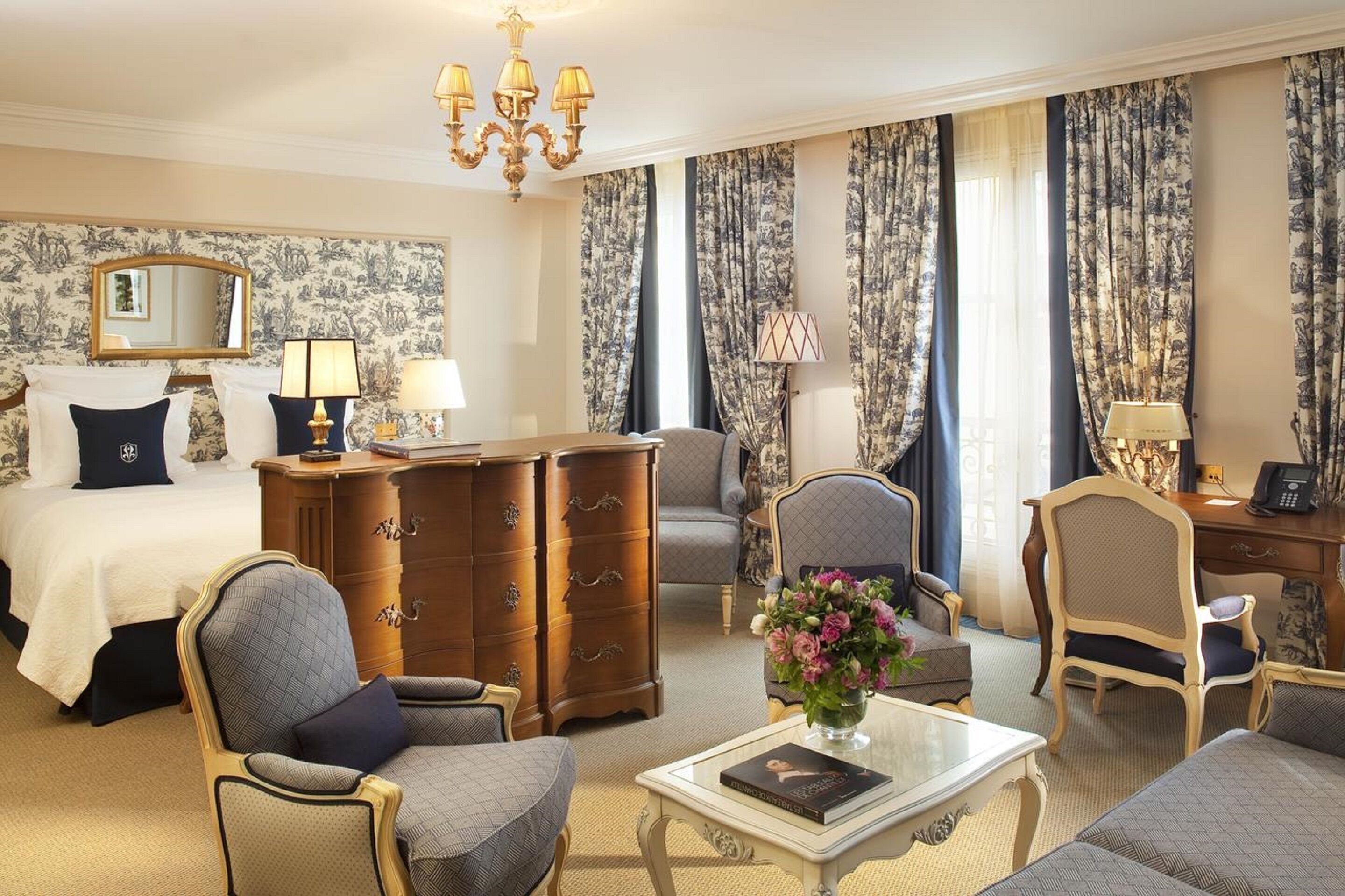 Premium bedding, in-room safe, desk, soundproofing