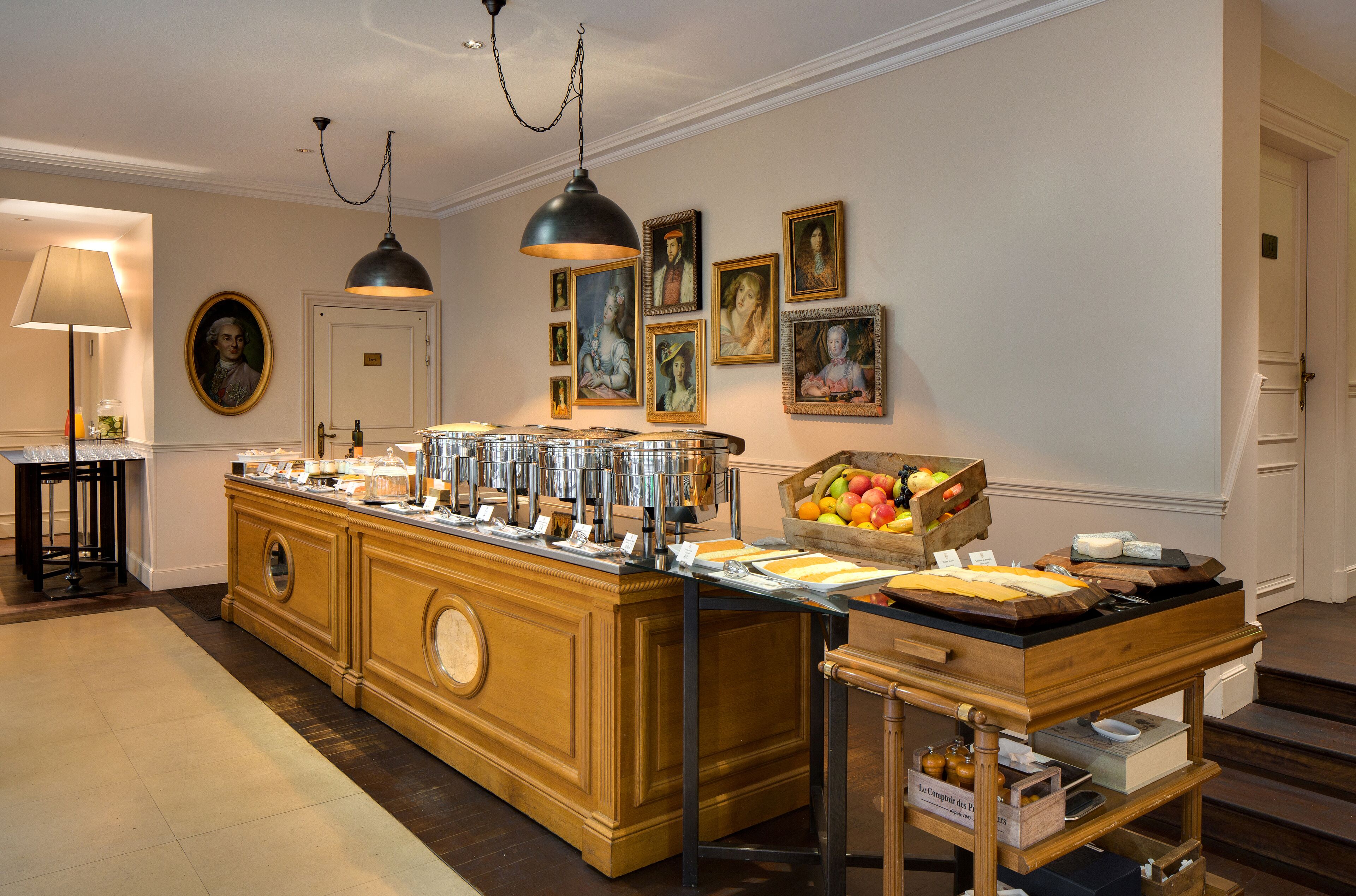 Daily buffet breakfast (EUR 41 per person)