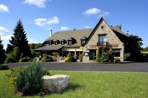 Façade de l’hébergement