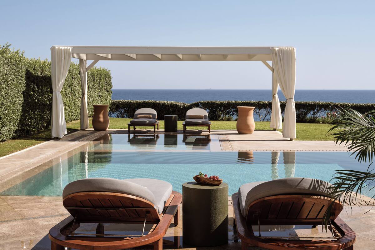 Presidential Suite, Private Pool, Sea Front | 露台