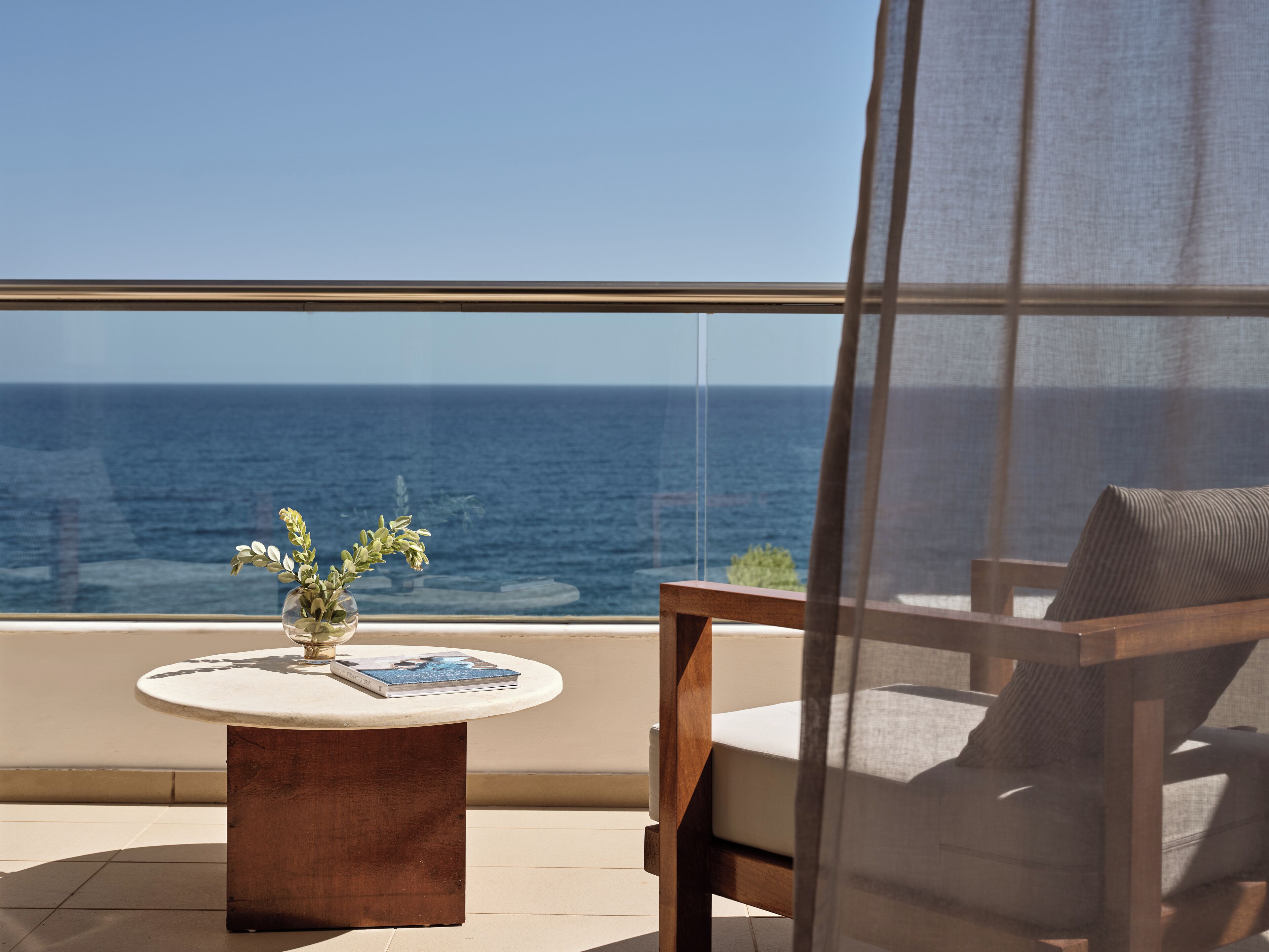 presidential suite, private pool, sea front | terrace/patio