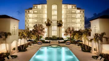Front of property – evening/night