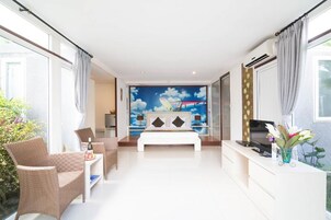 1 habitación, minibar, caja de seguridad en la habitación y escritorio 