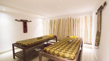 Kropsbehandlinger, hot stone-massage, body scrub-behandlinger