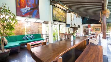 Sala de estar en el lobby