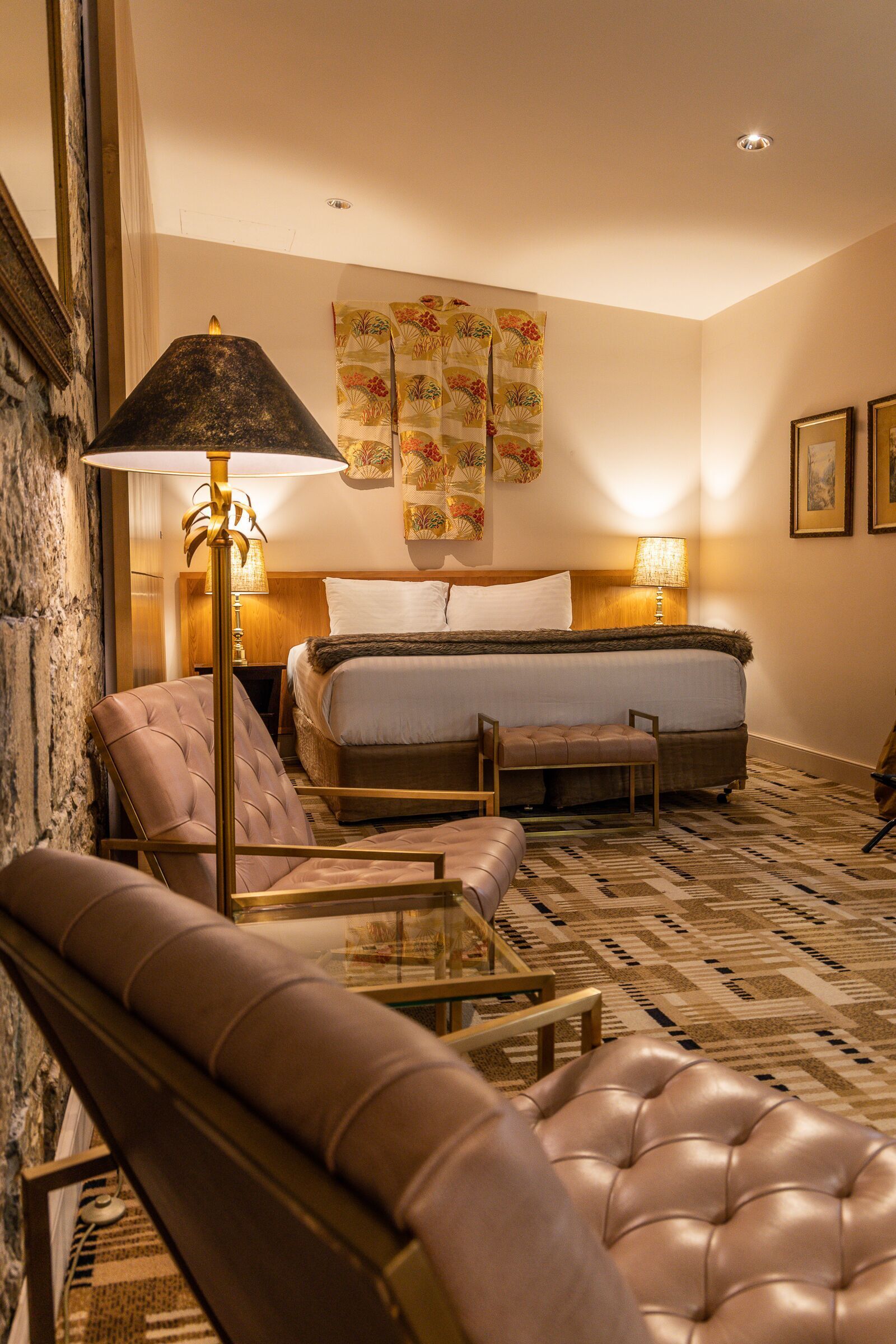 Hypo-allergenic bedding, in-room safe, individually decorated