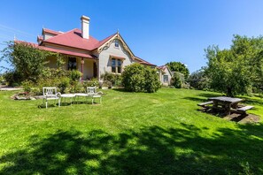 Blick von der Unterkunft