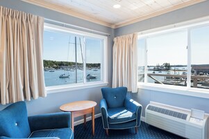 1 King Bed, Harbor View, Corner | Iron/ironing board, free WiFi, bed sheets