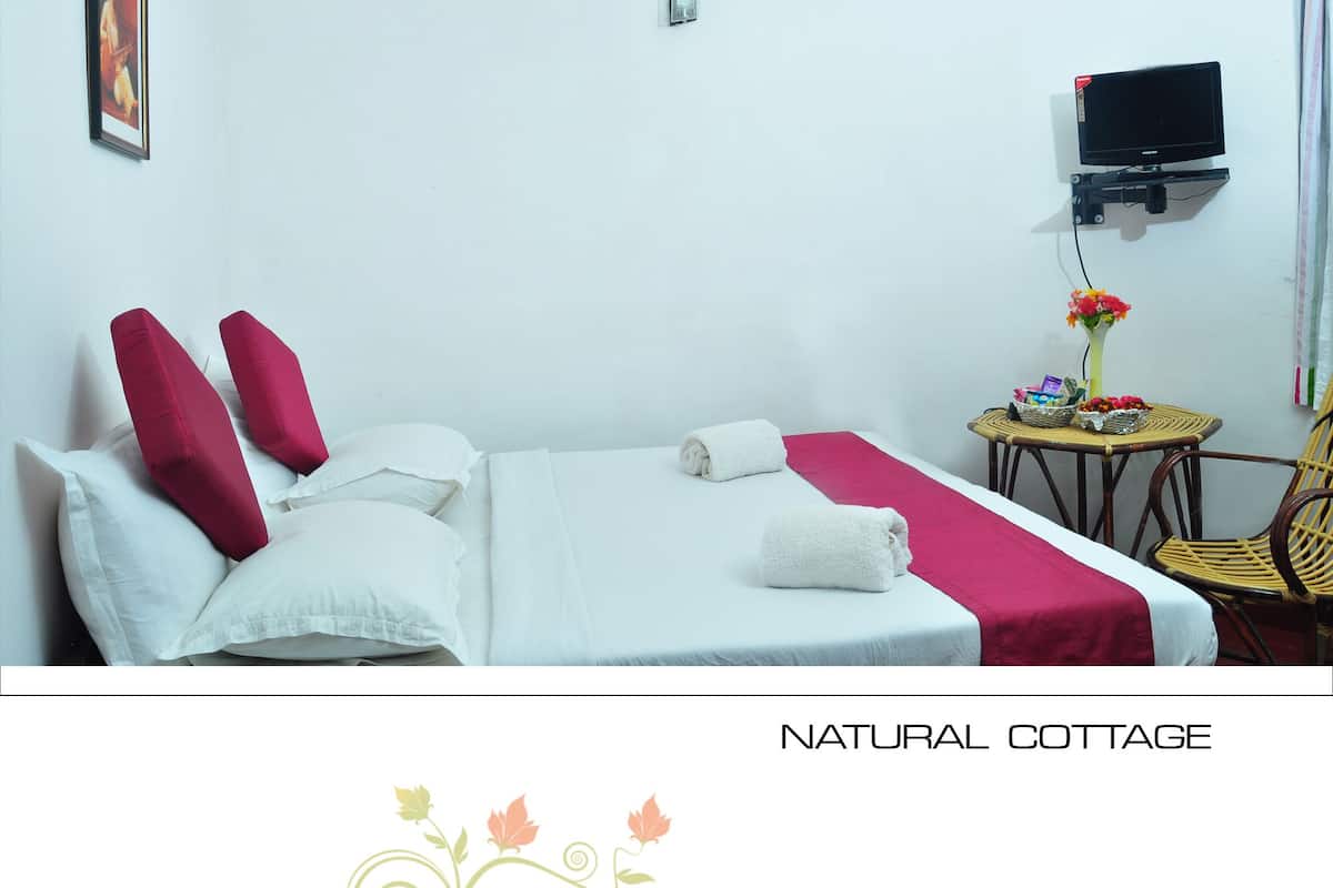 Natural Hut | 1 bedroom, Egyptian cotton sheets, premium bedding, desk