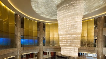 Sala de estar en el lobby