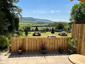 Superior Cabin, Ensuite, Garden View (Patio) | View from property - The Three Wheat Heads (Morpeth)