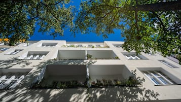 Fassade der Unterkunft