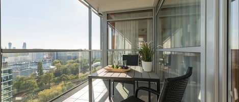 Attico Luxury, 3 camere da letto, vista città (with A/C) | Balcone