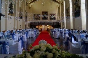 Indoor wedding
