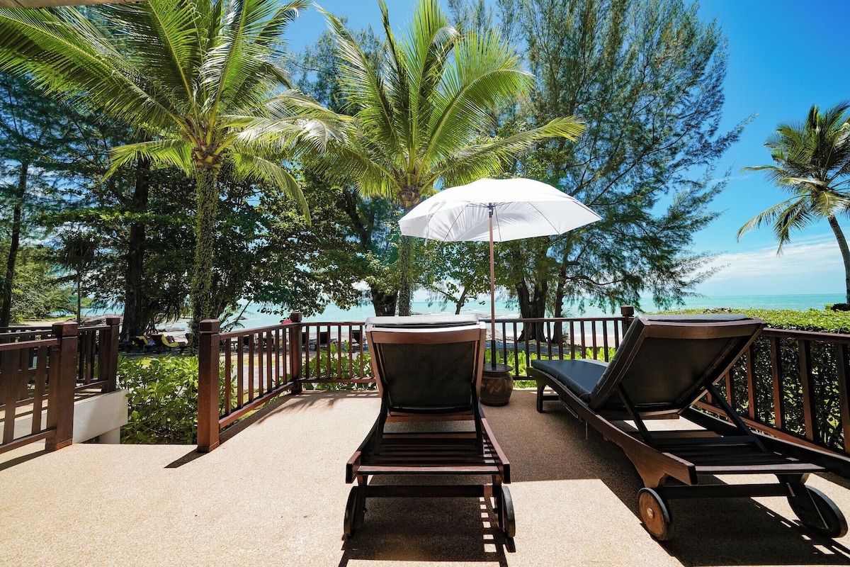 Deluxe Beachfront Bungalow Room (Single) - Garden Wing | Terrasse/patio
