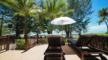 Deluxe Bungalow, Beachfront (Adults Only) | วิวทะเล/มหาสมุทร