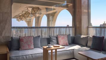 Sala de estar en el lobby