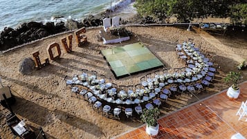Espace mariage en plein air