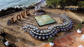 Espace de mariage à l’extérieur