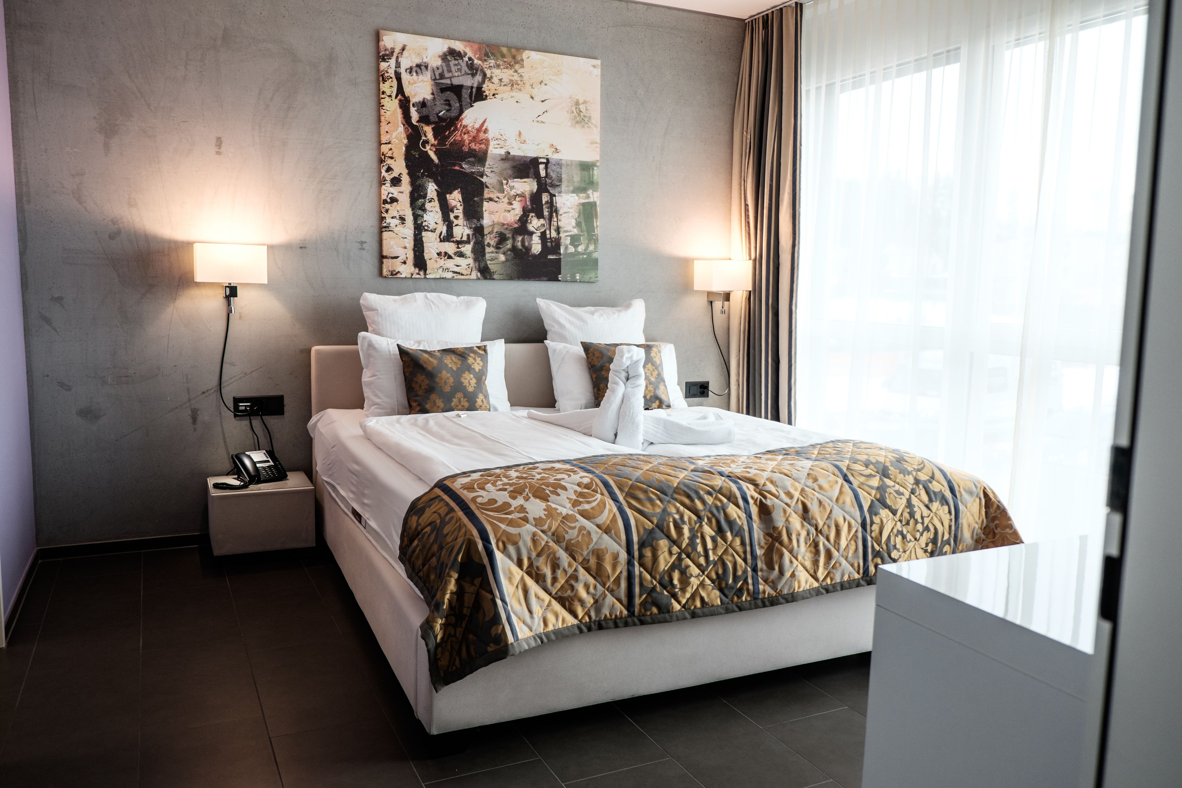 economy double room | hypo-allergenic bedding, minibar, in-room safe, blackout curtains