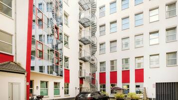 Fassade der Unterkunft