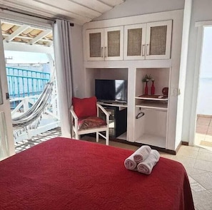 Deluxe Double Room | Minibar, WiFi (free), bed sheets - Pousada Mar de Búzios (Búzios)