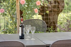 Appartamento, 3 camere da letto vista campagna (per 7 persone) | 室外用餐