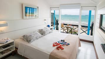 Cubrecamas, colchones con pillow-top y minibar