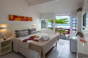 Cubrecamas, colchones con pillow-top y minibar 