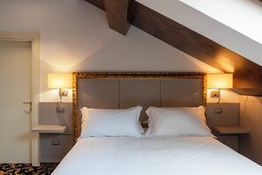 Premium bedding, down duvets, memory-foam beds, minibar