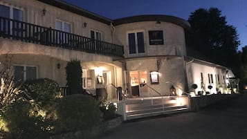 Entrada de la propiedad