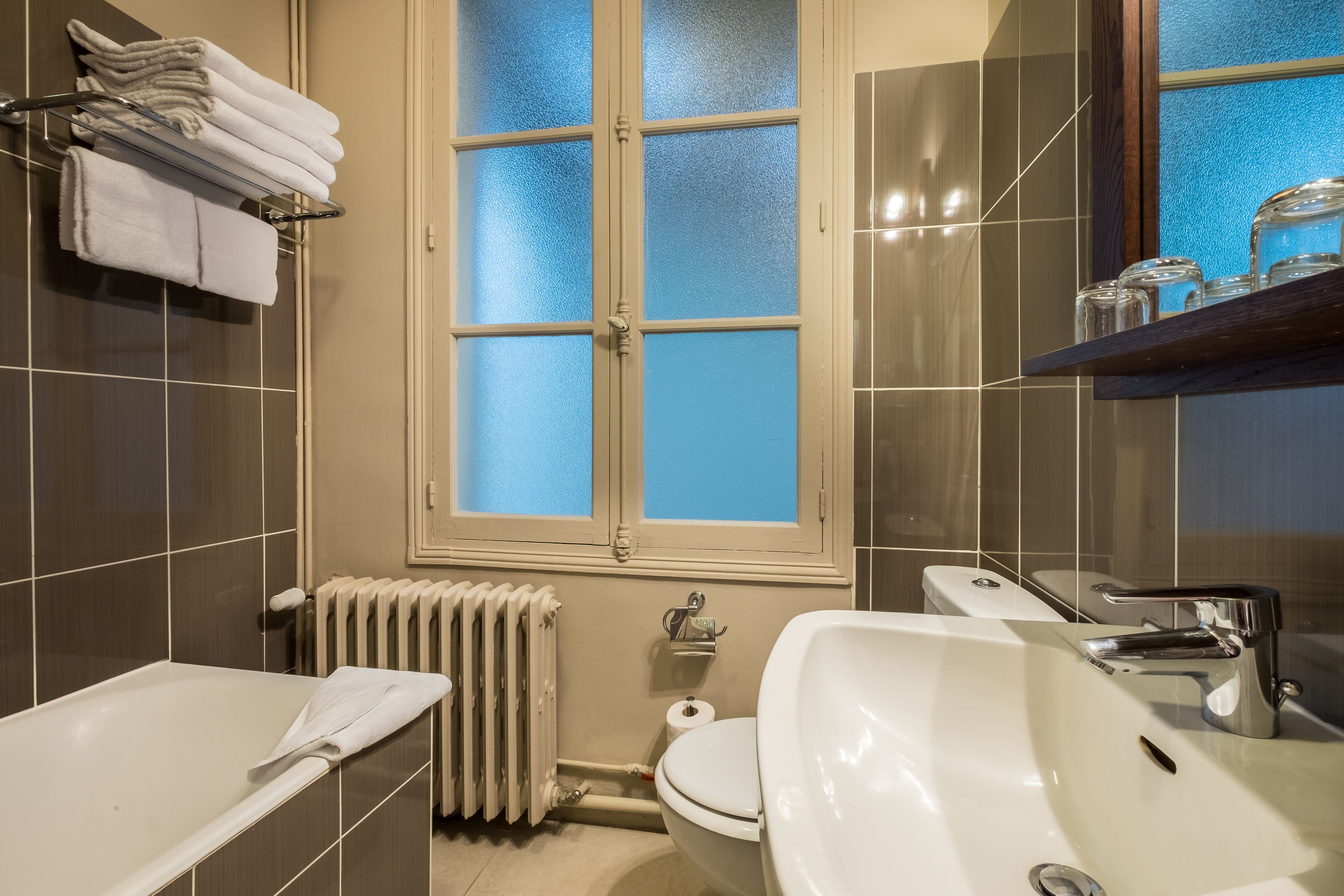 family quadruple room | bathroom | hair dryer, towels