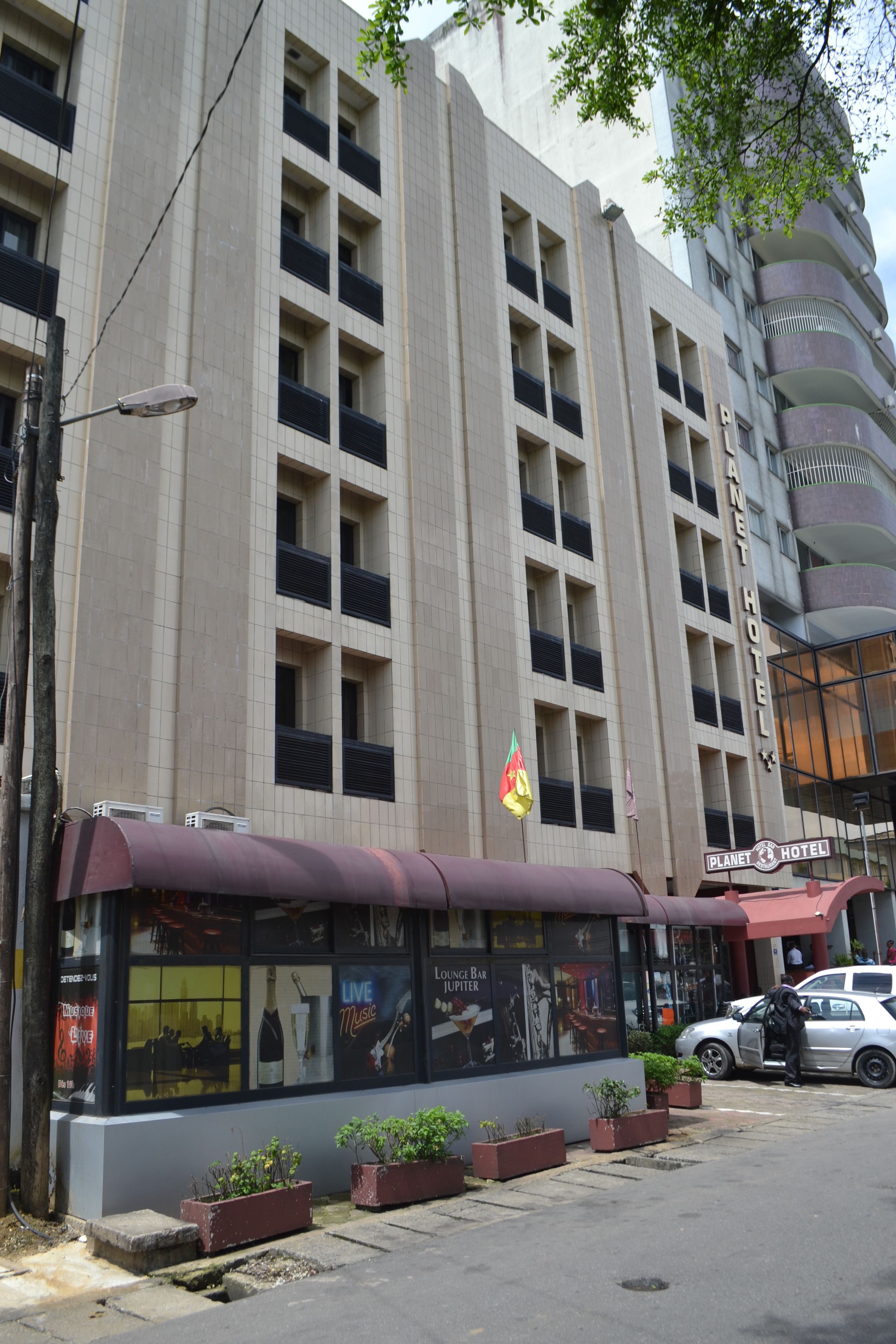 Façade de l’hébergement