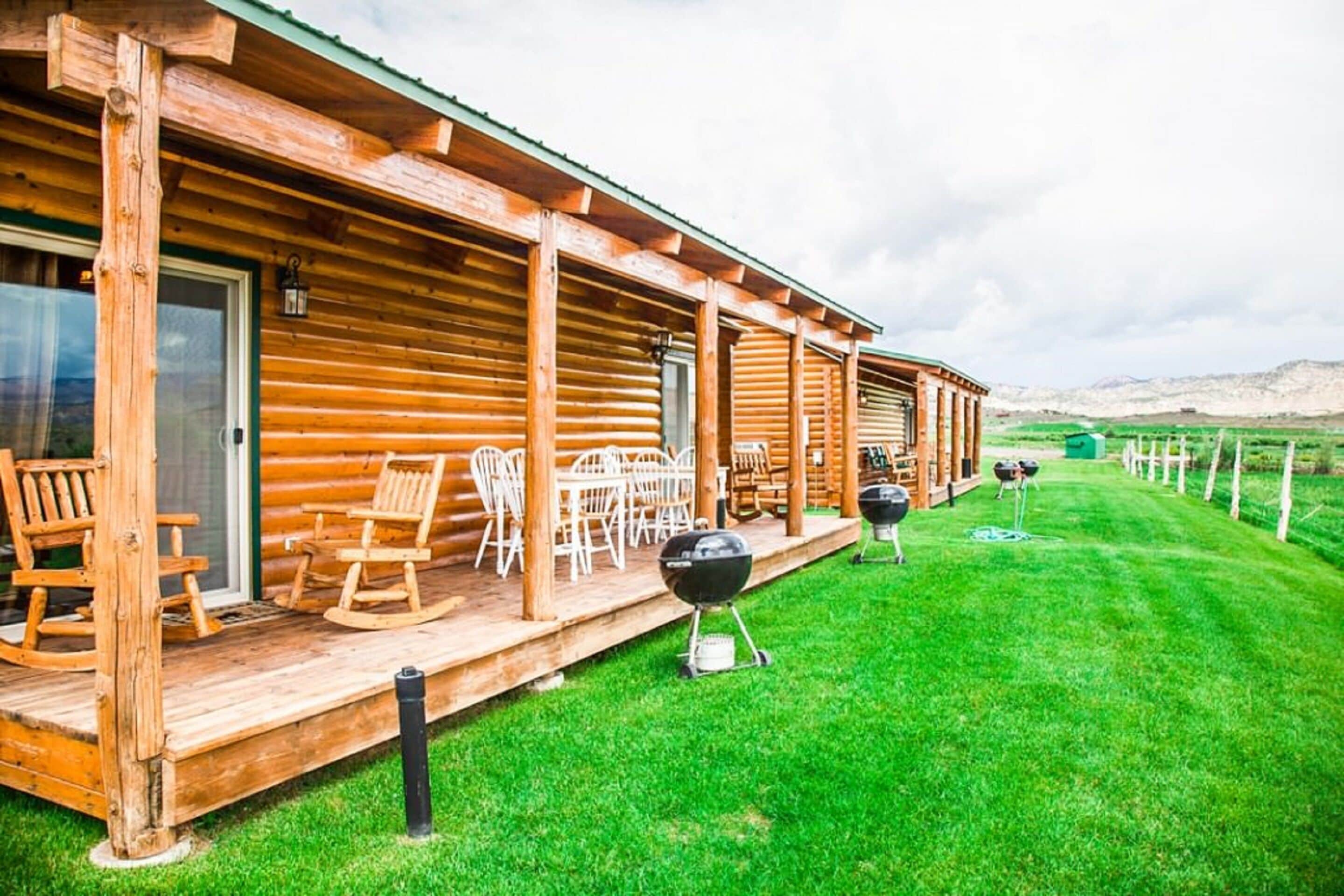 Deluxe Cabin, 1 King Bed, Kitchenette | View from room