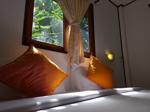 Bungalow Deluxe, 1 cama matrimonial | Ropa de cama de alta calidad y camas Select Comfort 